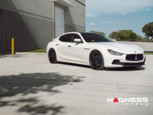 Maserati Ghibli Custom Wheels - M-X3 by Vossen - Satin Black